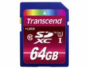 Paměťová karta Transcend SDXC 64GB Class 10/UHS-I