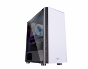Zalman skříň R2 White / Middle tower / ATX / 1x120mm RGB fan / USB 3.0 / USB 2.0 / tvrzené sklo