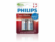 Alkalická baterie PHILIPS LR03P6BP/10