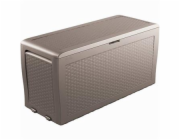 Zahradní box Keter Samoa Rattan Box 270L cappuccino