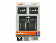 Set Jupio 2x baterie NP-FW50 - 1030 mAh + duální nabíječka