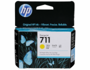 HP inkoust žlutý č. 711 (CZ132A)