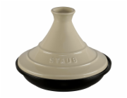 Staub Tajine hrnec 20cm kulaty kremovy litina