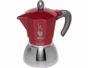 Bialetti MOKA na 6 sálku cervená vhodná pro indukci