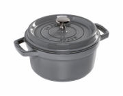 Staub La Cocotte 20cm round, Graphite grey, Cast Iron