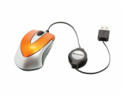 Verbatim Go Mini Optical Travel Mouse Volcanic Orange