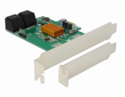 DeLOCK 4portová SATA PCI Express karta, adaptér