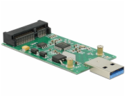 DeLOCK převodník USB 3.0 A samec -> mSATA