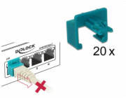 DeLOCK RJ45 Secure Clip Starter Set, držák