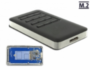 DeLOCK Externí kryt M.2 Key B 42 mm SSD > Zásuvka USB 3.0 typu Micro-B, kryt disku
