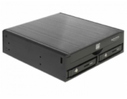 DeLOCK "5.25"" odnímatelný rámeček pro 1 x 5.25"" tenký disk + 2 x 2.5"" SATA HDD / SSD, instalační rámeček"