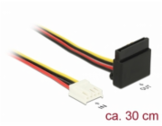 DeLOCK kabel Power Floppy 4Pin (samice) > SATA 15Pin (samice)