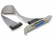Delock DB-25 - IDC-26, 0,22 m, šedá (84300)