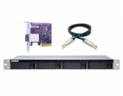 QNAP TL-R400S rámeček na disk HDD/SSD rámeček Černá, Šedá 2.5/3.5"