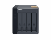 QNAP TL-D400S rámeček na disk HDD/SSD rámeček Černá, Šedá 2.5/3.5"