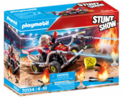 Playmobil 70554 Kaskadérská show Požární motokára