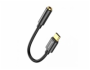Adaptér USB Baseus L54 USB-C - Jack 3,5 mm Černý (6953156297845)