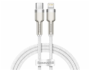 Baseus Datový kabel Cafule USB-C/Lightning PD 20W 2m bílý
