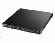 Zyxel XGS4600-32F - Přepínač - L3 - řízený - 24 x Gigabit SFP + 4 x kombinace Gigabit SFP + 4 x 10 Gigabit SFP+ - Lze montovat do rozvaděče