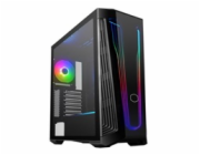 Cooler Master case MasterBox 540, Mid Tower, ATX, USB3.2, USB-C,  Průhledná bočnice, černá