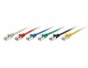Equip Equip Patchkabel RJ45 S/FTP Cat6A 20,0m černý (SSTP)PIM