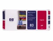 C4962A HP No 83 UV Magenta Printhead and Cleaner