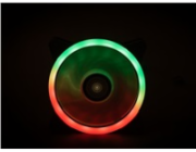 1stCOOL Fan AURA EVO Dual Ring ARGB ventilátor 12cm