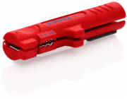 Knipex 16 64 125 SB Nůž odizolovací na koaxiální kabely, ploché-oblé
