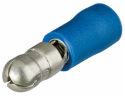 Knipex 97 99 151 Zástrčka dutinková kulatá, isolovaná, modrá