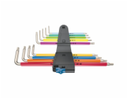 WERA 3967/9 TX SXL Multicol. HF Stainless 1 L-key set