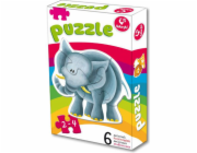 Promatek PROMATEK První puzzle, Zvířátka 2 - 0314