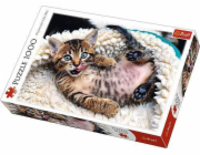 Trefl Puzzle veselá kočička 1000el. (226185)