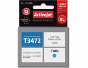 Activejet Inkoust AE-34CNX (náhradní inkoust Epson 34XL T3472; Supreme; 14 ml; modrý)