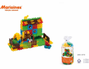 Taška na stavební bloky Marioinex 120 ks Farm House
