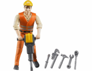 Bauarbeiter mit Zubehör, Spielfigur