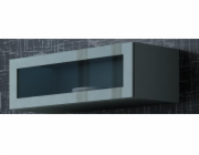 Cama Cabinet VIGO  90  glass 90/35/32 grey/grey gloss