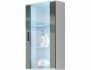 Cama hanging display cabinet SOHO white/grey gloss