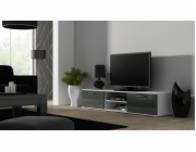 Televizní stolek Cama SOHO 180 bílá/šedá lesk