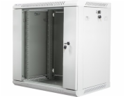 Lanberg WF01-6412-10S rack 12U Nástěnný regál Šedá