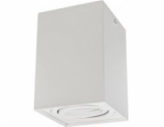 Stropní svítidlo Maclean GU10 MCE426 W bodové halogenové přisazené svítidlo, bílé, 80x80x115mm, čtvercové, hliník