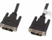Lanberg CA-DVIS-10CC-0030-BK DVI cable 3 m DVI-D Black