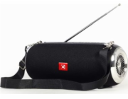 Gembird SPK-BT-17 Přenosný Bluetooth reproduktor s FM rádiem, černý