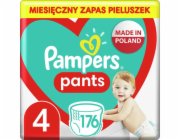 Pampers Pants Plenkové Kalhotky Velikost 4, 9 kg - 15 kg, 176 ks