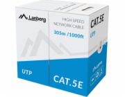 LANBERG UTP Kat.5e DRUT CCA cz LCU5-10CC-0305- síťový kabel