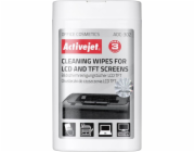 Activejet AOC-302 LCD matrix wipes 100 pcs.