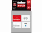Activejet ACC-581CNX ink (replacement for Canon CLI-581C XL; Supreme; 11.70 ml; cyan)