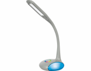 Activejet Stolní lampa LED VENUS GREY s podstavcem RGB