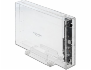 DeLOCK "Externí kryt pro 3,5" SATA HDD se zásuvkou USB Type-C, kryt disku"