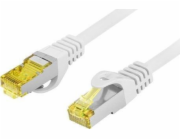 Lanberg PATCHCORD CAT.6A S/FTP LSZH CU 3M ŠEDÁ VLOUPICE PROJAL LANBERG
