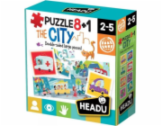 Puzzle Russell Headu 8 plus 1 město
